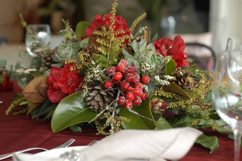 Christmas decorations by Kim Chan Events