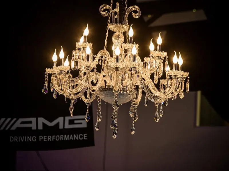 Chandeliers by Kim Chan Events