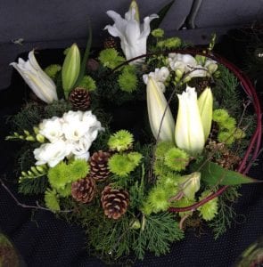 Beautiful Xmas Wreath by Kim Chan Events