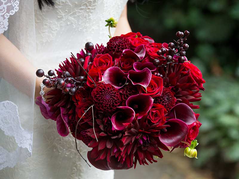 Beautiful red bouquet