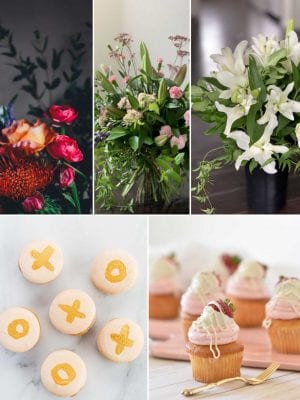 Bouquet and cupcakes - flower delivery Christchurch